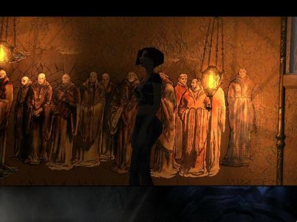 ANTIKE ANSICHTEN Die Kulissen wurden mit h&uuml;bsch gemalten Texturen &uuml;berzogen und bringen Stimmung r&uuml;ber. Leider nehmen die Dialoge dem Spiel zu viel Geschwindigkeit.